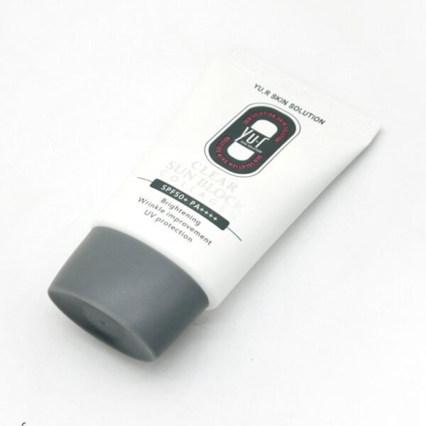 Clear sun block collagen (Apsauga nuo saulės su kolagenu)