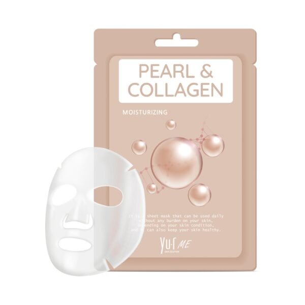 Me pearl&collagen mask (Me kaukė su kolagenu ir perlais)