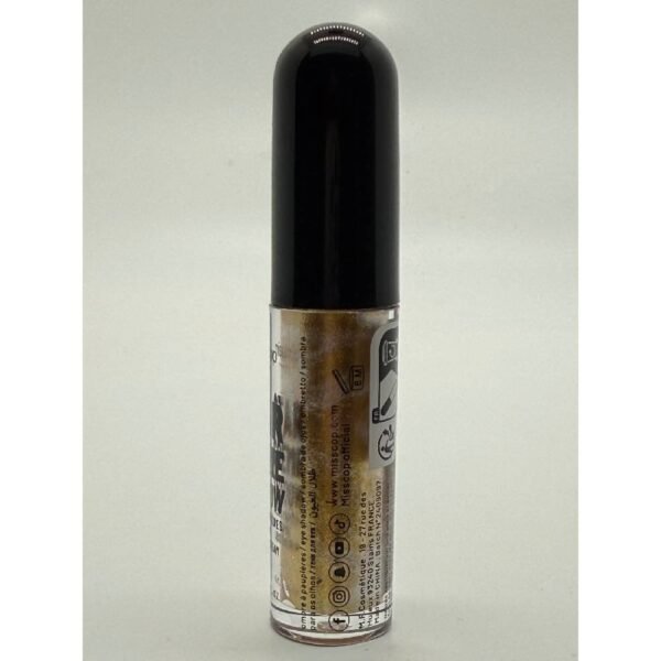 Miss Cop LIQUIDE SHADOW - STAR CREME skysti akių šešėliai, 01 Or, 4,5 ml.