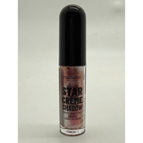 Miss Cop LIQUIDE SHADOW - STAR CREME skysti akių šešėliai, 02 Rose, 4,5 ml.