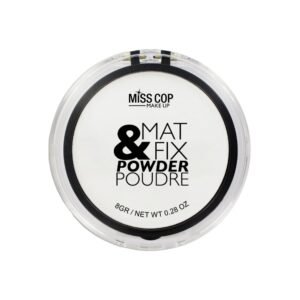 Miss Cop MAT & FIX POWDER fiksuojamoji pudra, 8 g.