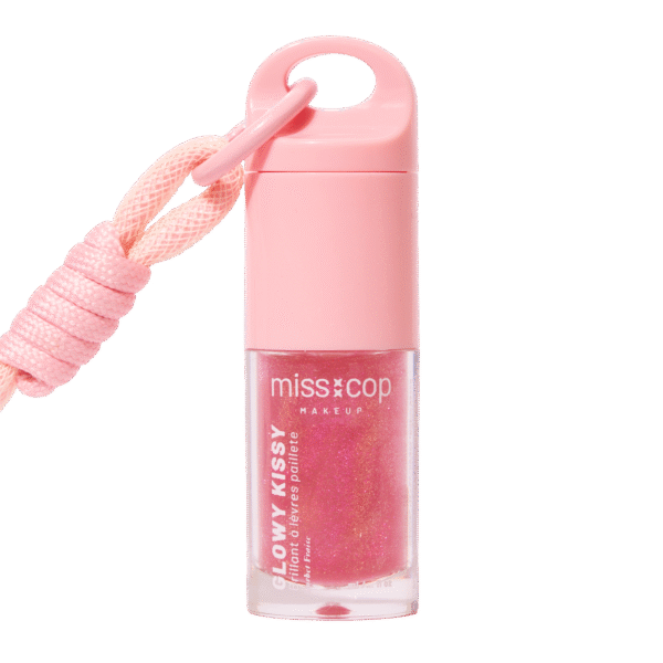 Miss Cop Glowy Kissy lūpų blizgesys Sorbet Fraise, 4.2 g