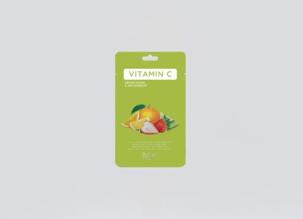 YU.R ME Vitamin C Mask lakštinė veido kaukė su vitaminu C 1vnt 25g