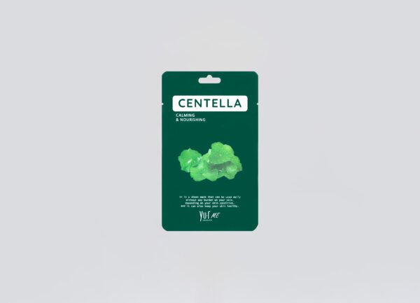 YU.R ME centella mask lakštinė veido kaukė su azijine centele 1vnt 25g
